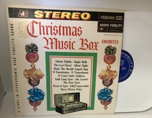 1962 Christmas Box Stereo Audio Fidelity Vinyl LP - Picture 1 of 2