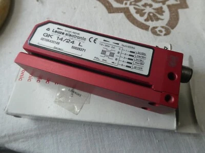 LEUZE -- GK 14/24 L - Capacitive Fork Sensor 10...30VDC M12 Connector - 50026371 - Image 1 of 4