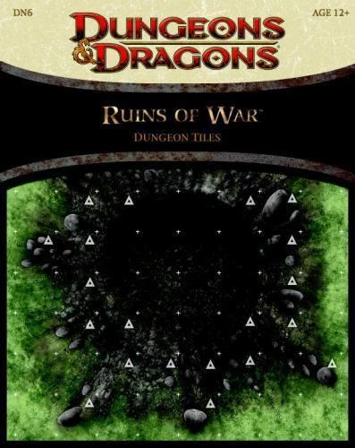 Ruins of War - Dungeon Tiles : A Dungeons and Dragons Accessory by Wizards RPG Team (2012, Trade Paperback)