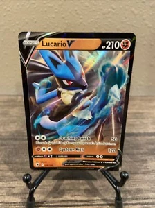 Pokémon TCG Lucario V Sword & Shield - Astral Radiance 078/189 Holo Ultra Rare! - Picture 1 of 8