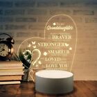 USB Charging 3D LED Bedside Lamp Bedroom Decorative Lamp  Home Family Bestie
