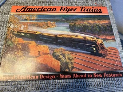 Lote Catálogo Reproducción American Flyer 1932 B4 Foto 1 de 3