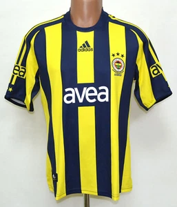 FENERBAHCE TURKEY 2008/2009 HOME FOOTBALL SHIRT JERSEY ADIDAS XS - Picture 1 of 4