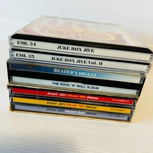 Rock N Roll CD Lot Readers Digest Rock Classics Juke Box Jive Classic 50s 3 CDs - Picture 1 of 12