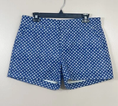Pantalones cortos de jean American Living para mujer estrellas talla 8 Foto 1 de 4