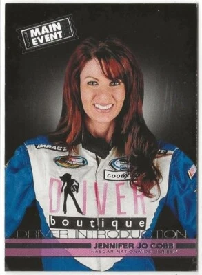 JENNIFER JO COBB - 2011 Press Pass Racing - Main Event Driver Intro. #40 (1759a) - Image 1 of 3