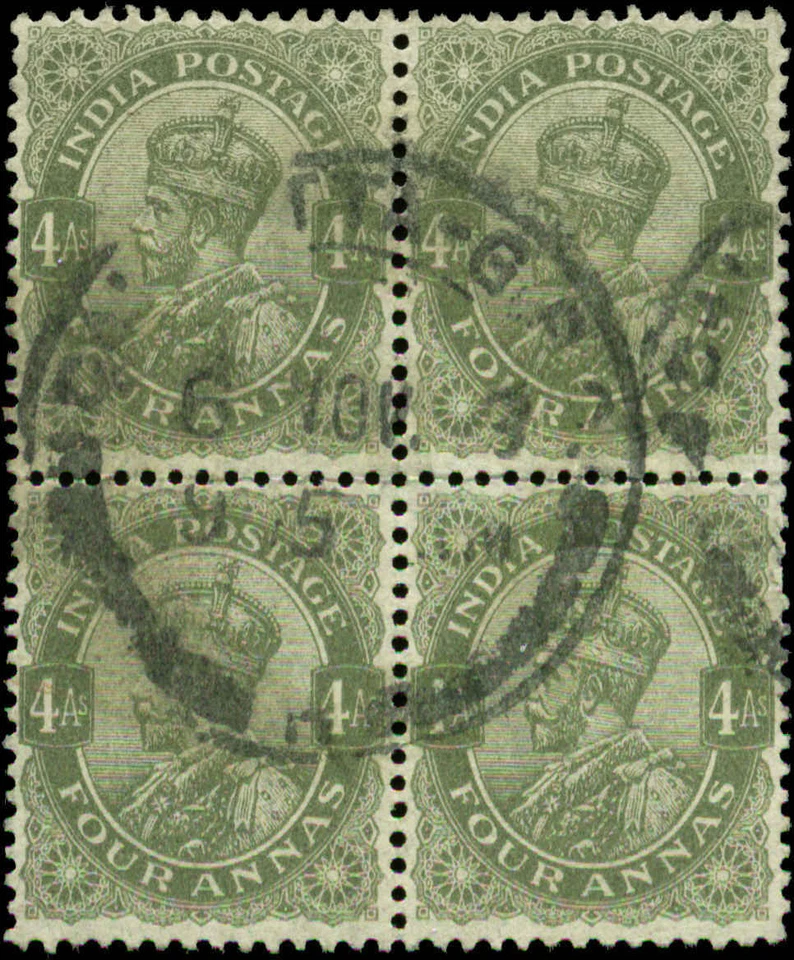 Индия Скотт #88 блок из 4 б/у - Изображение 1 из 1