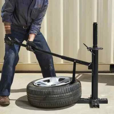 PORTABLE TIRE BEAD BREAKER Tool Mounting Home Shop Auto DIY Manual Hand Changer - Image 1 of 4
