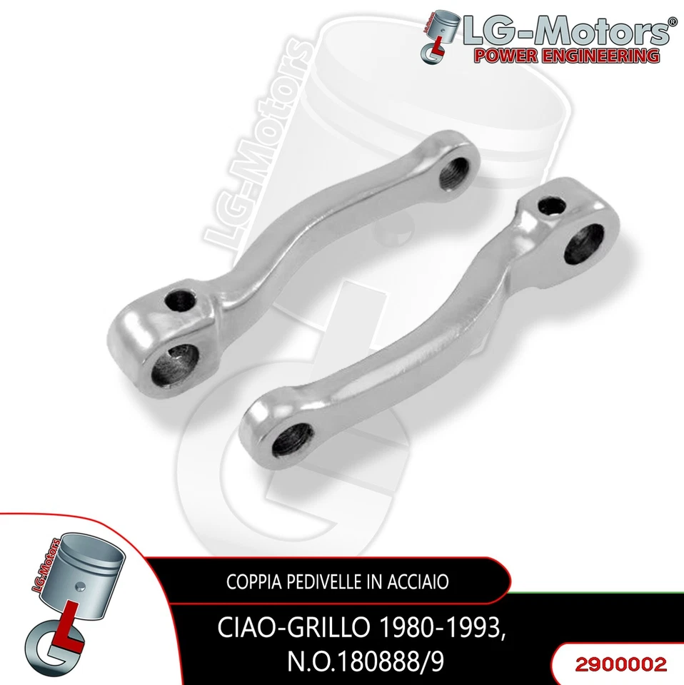 COPPIA PEDIVELLE NUOVE PER PIAGGIO CIAO 50 TUTTI I MODELLI - Immagine 1 di 1