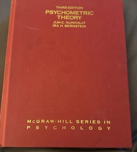 Psychometric Theory by Jum C. Nunnally - Bild 1 von 5