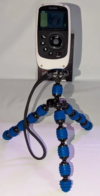 Kodak PlaySport ZX5 Burton Edition Waterproof Shockproof Digital Camcorder Blue - Image 1 of 4