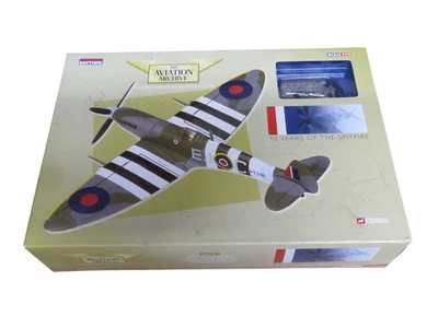 Corgi AA31921 Spitfire PT396/EJ-C OC Tagmere Wing 1/72 Scale Diecast Model - NEW - Image 1 of 4