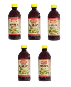 5er Pack Caribbean Dreams Jamaikanisches Ingweraroma 16 Unzen – kräftiger Ingwerextrakt - Bild 1 von 24