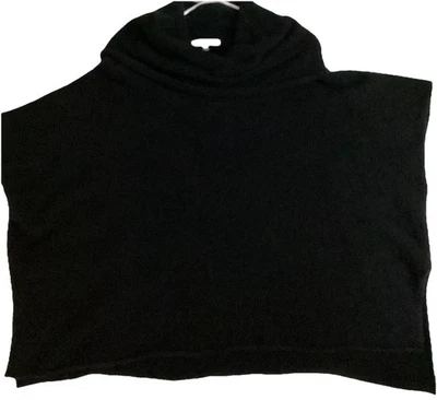 Neiman Marcus Ladies Cashmere Sweater Size S/M Black Short Sleeve Pullover - Image 1 of 4