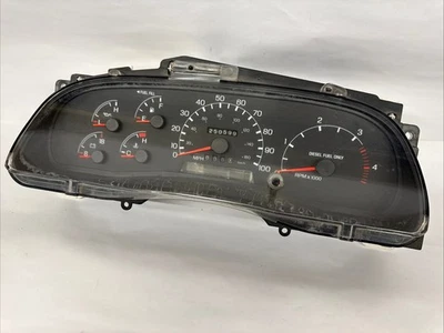 Cuadro medidor velocímetro Ford F250 F350 Super Duty 99-01 7,3 diésel 250 k Foto 1 de 4