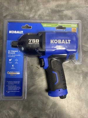 Kobalt 1/2" 750ft Air Impact Wrench - Blue (SGY-AIR228) - Image 1 of 3