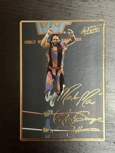 1994 Action Packed WWF wwe Wrestling #13 Macho Man Randy Savage - Foto 1 di 2