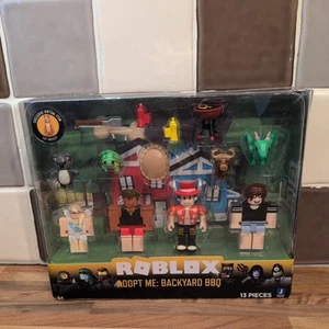 ROBLOX ADOPT ME BACKYARD BBQ 13 PIECE SET - COMPLETE - OPENED - Picture 1 of 17