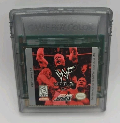 WWF Attitude / Nintendo Game Boy Color / Solo cartucho / Probado y funcionando WWE Foto 1 de 2
