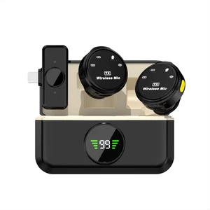 Kabelloses Lavaliermikrofon Dual Omnidirektionales Kondensator Lavaliermikrofon  - Bild 1 von 12