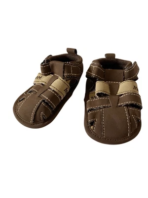 Just One You by Carters Newborn Sandals Baby Boy Beach Summer Coastal Boho Bohem - Image 1 of 4