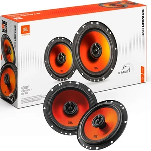 JBL STAGE1 62F 400W Peak 50W RMS 6.5" Stage1 Series 2-Way Coaxial 4-ohm Speakers - Picture 1 of 3