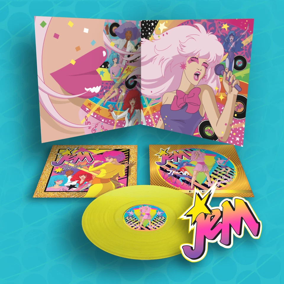 Jem And The Holograms - Jem And The Holograms [Yellow Vinyl] NEW Vinyl - Image 1 of 1