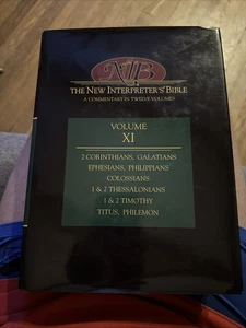 New Interpreter's Bible : Second Corinthians; Galatians; Ephesians; Philippians; - Bild 1 von 3