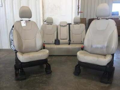 2015-2016 Ford Edge Tan Leather Front & Rear Bucket Seats Heat/Cool/MEM/PWR Foto 1 de 4