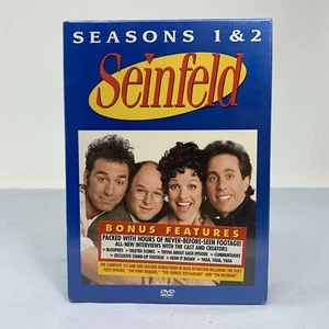 Seinfeld Seasons 1 & 2 Complete Season One & Two DVD 4-Disc Set New Sealed 2004 - Imagen 1 de 10