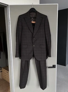 Gucci Brown GORGEOUS Wool Luxury Suit sz 48R - Picture 1 of 22