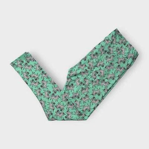 LuLaRoe Women’s Leggings | Tall & Curvy (12-18) | Mint Green/Unicorn Print | New - Picture 1 of 6