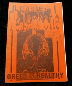 LOBSTER TELEPHONE #30 VINTAGE 1989 FANZINE Cartoons, gossip etc - Imagen 1 de 6