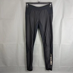 Castelli Leggerezza 2 Cycling Tight No Chamois Mens XL Black Thermoflex Nylon - Picture 1 of 23