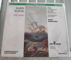 Marin Marais - Alcyone Smith Ragon Minkowski Erato 3CD 1990 Still Sealed!!! - Picture 1 of 3