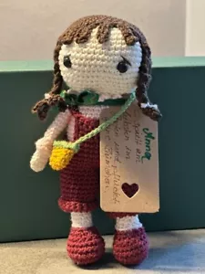 Amigurumi Gehäkelt Handarbeit Stoffpuppe Kuschelpuppe Puppe Anna - Bild 1 von 3