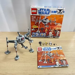 LEGO STAR WARS 7681 Separatist Spider Droid 99%+ w/ Figs, box & booklets - Foto 1 di 6