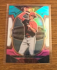 2023 Select Prizms Teal White Pink #46/49 Druw Jones Concourse Prizm Arizona