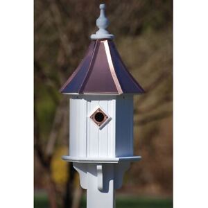 Fancy Home Products Blue Bird House Bright Copper 10" BH10-BC