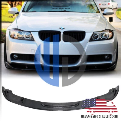 Спойлер кромки из углеродного волокна для 2005 2006 2007 2008 BMW E90 E91 M Tech HG Style - Изображение 1 из 4