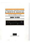 Service Manual-Anleitung mit Operating Instructions für Sansui TU-9500 