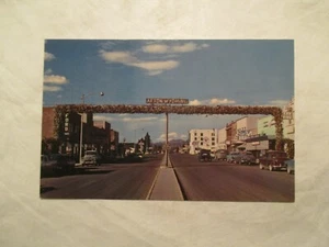 Afton Wyoming Elk Horn Arch WY Postcard - Picture 1 of 2