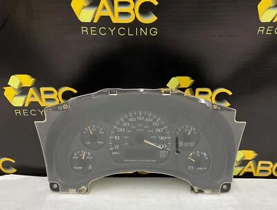 Chevrolet Astro Van 2000-2005 velocímetro panel (ID 16255825) 00-05 Foto 1 de 4