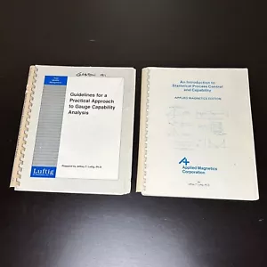 Dr. Jeffrey T. Luftig Statistical Process Control & Practical Approach To Gauge - Foto 1 di 15