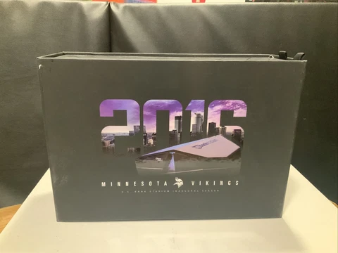 2016 Minnesota Vikings US Bank Stadium Inaugural Season Ticket Holder Gift #5000 Cover