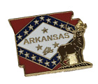 Gilet à revers en émail d'État Arkansas Elks épingle