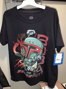 Star Wars T-shirt Boba Fett funko pop youth size Extra Small - Picture 1 of 1
