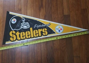 Pittsburgh Steelers pennant Full Size NFL Football - Picture 1 of 8