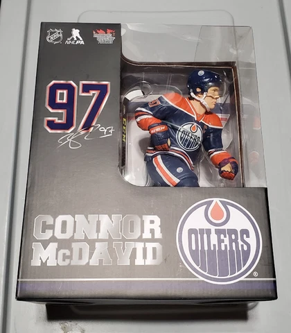 Connor McDavid Imports Dragon 12" Figure Limited /1750 Edmonton Oilers Cover