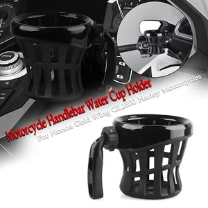 Kit de bebida para manillar delantero de motocicleta Honda Gold Wing GL1800 negro - Imagen 1 de 22